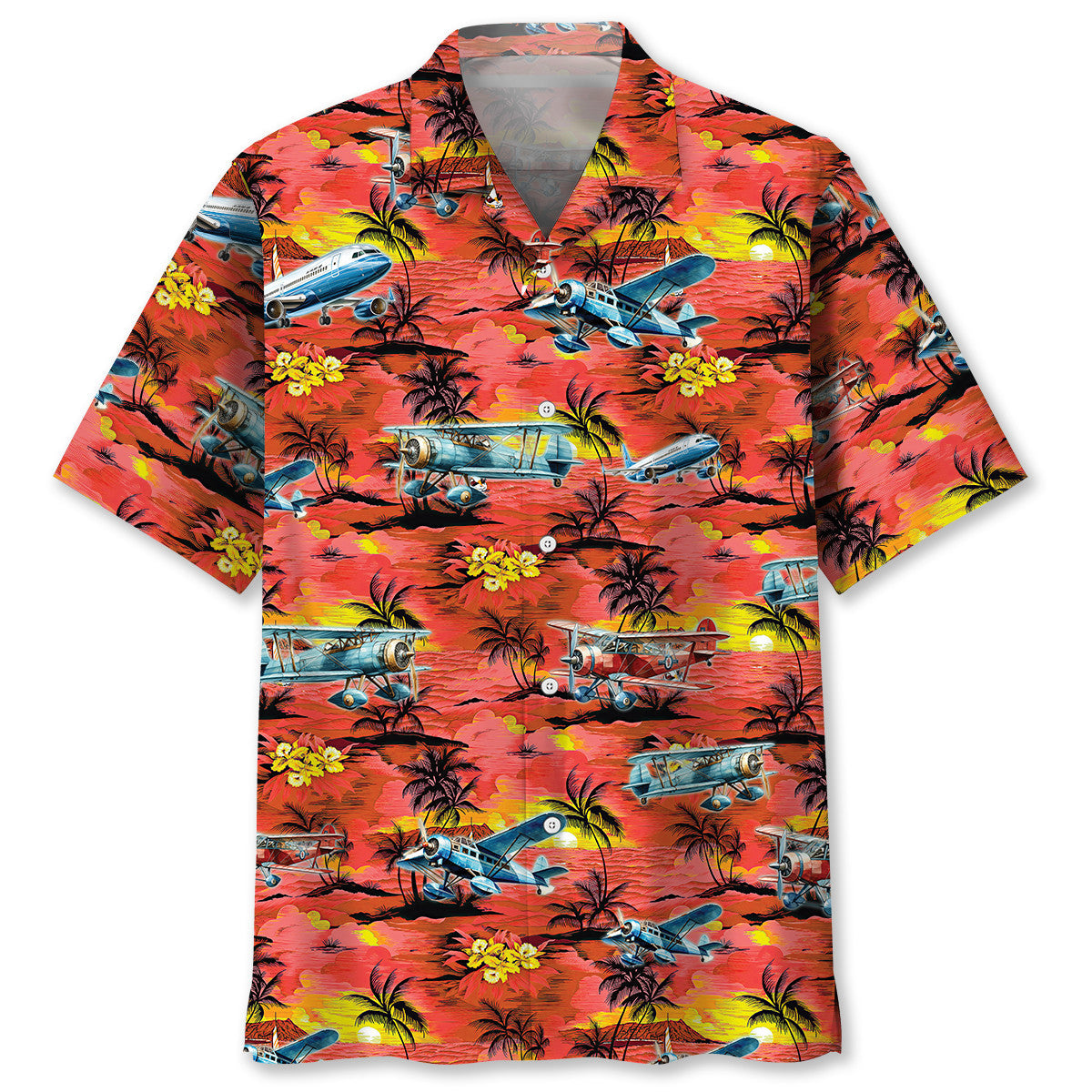 Airplane Lover Hawaiian Shirt