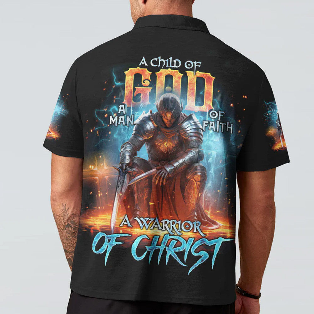 A Child Of God A Man Of Faith All Over Print Shirt