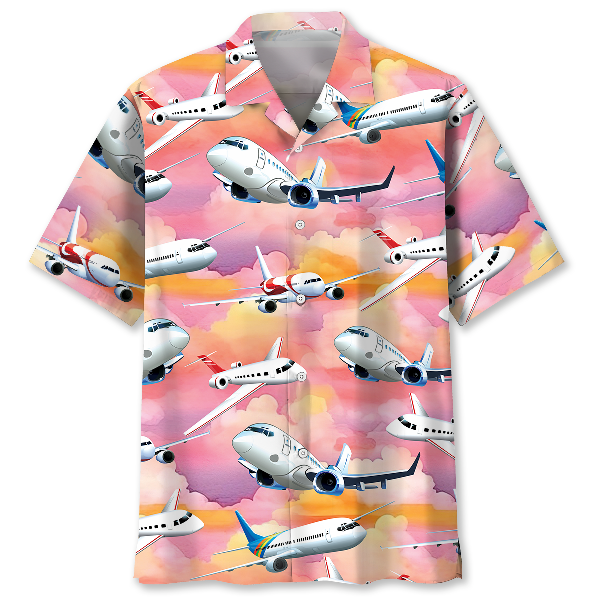 Airplane Vacation Hawaiian Shirt