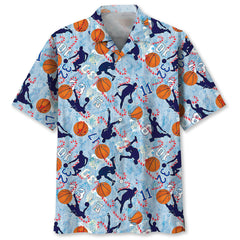 Basketball Christmas Hawaiian Shirt