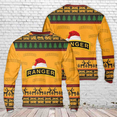 Ranger Tab Ugly Christmas Sweater, Best Gift For Holiday, Christmas Winter Fashion