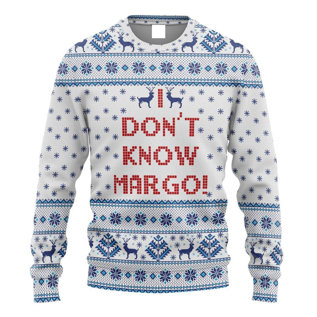 I Don't Know Margo National Lampoons Christmas Ugly Sweater