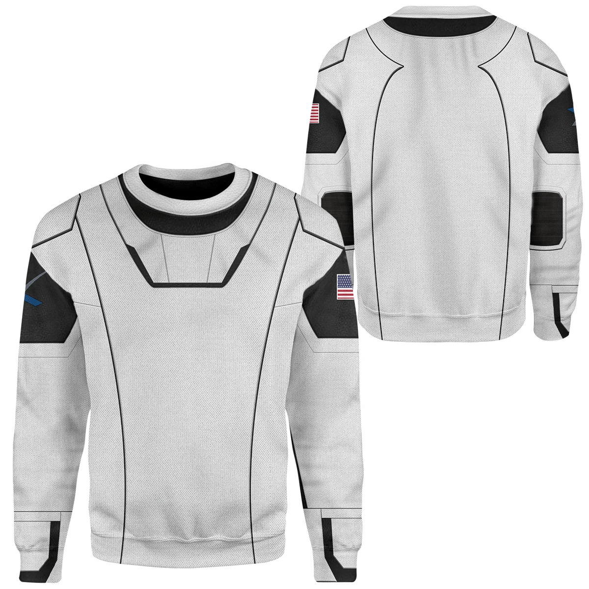 3D Spacesuit Space Force Pullover Ugly Sweater, Gift for Men Women Christmas