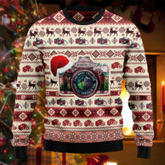 Photograph Save You Ugly Christmas Sweater, Gift for Photographer, 3D Sweater Shirt